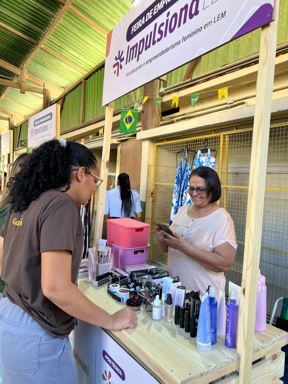 5ª Feira de Empreendedoras do Impulsiona LEM fortalece negócios, conexões e oportunidades